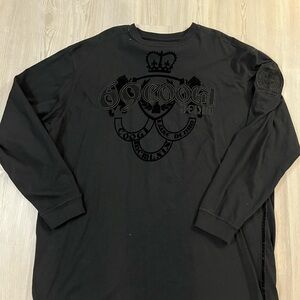 Coogi Men's Black Long Sleeve Shirt